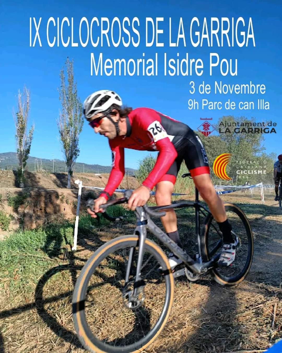 Primer pla de ciclista