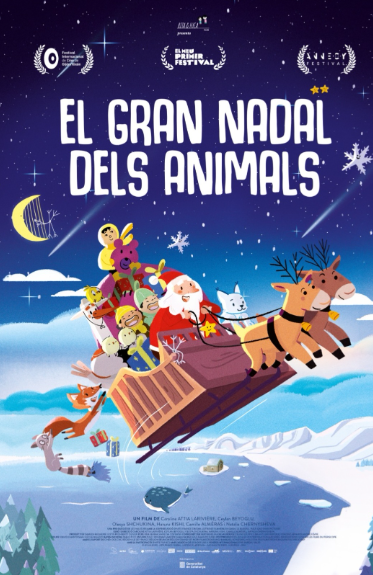 Poster 'The Great Christmas of the Animals'