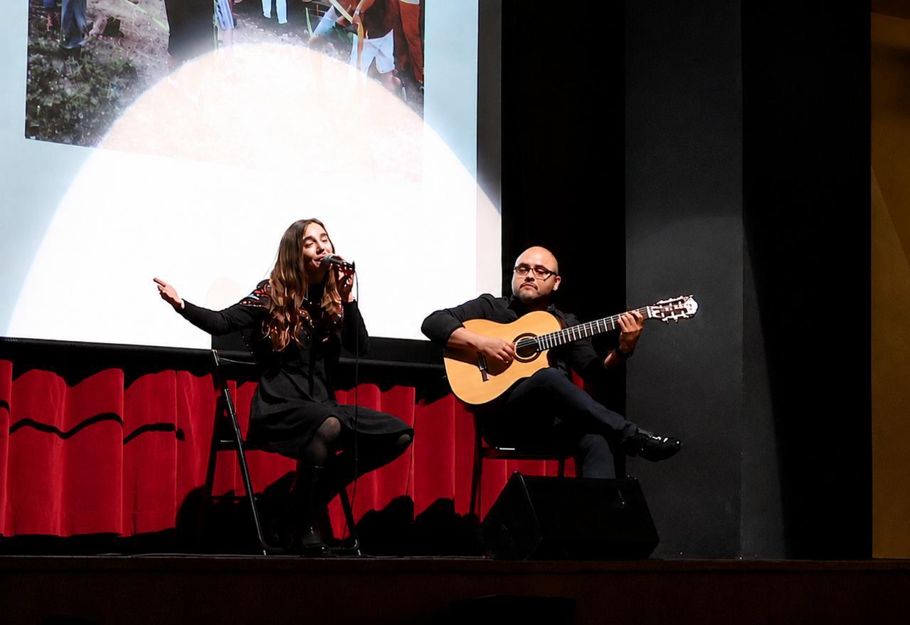 Joana Voisin and Manuel Alonso in concert