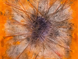 Painting 'Amb ulls clucs' by Tamara Ruz and Alba Ballús Galbany