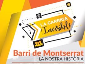Affiche « La Garriga invisible : Le quartier de Montserrat »