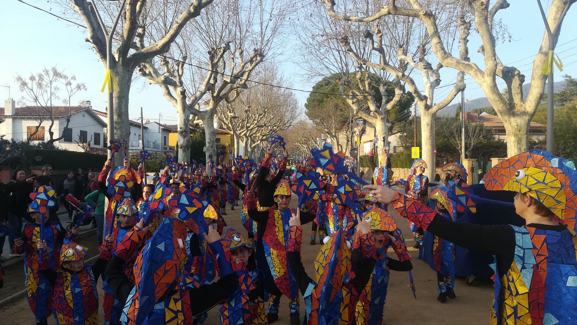 Rua de carnaval