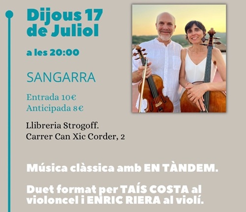 Sangarra a Strogoff: música clàssica amb EN TÀNDEM
