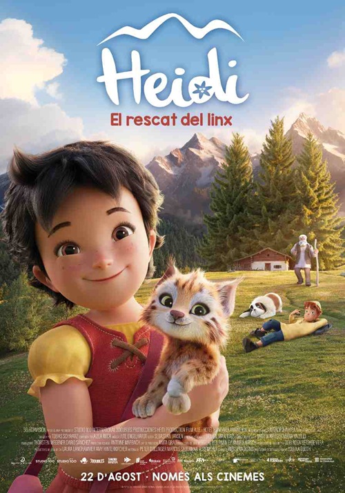 Affiche « Heidi, le sauvetage du lynx »