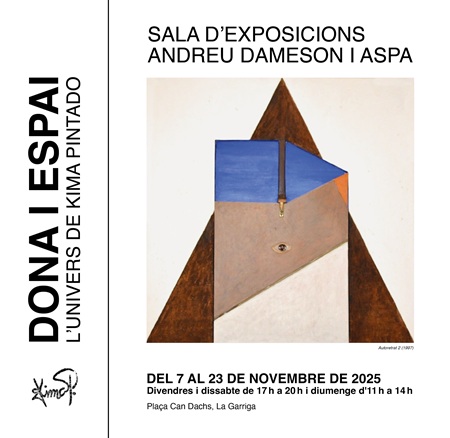 Cartell exposició de Kima Pintado