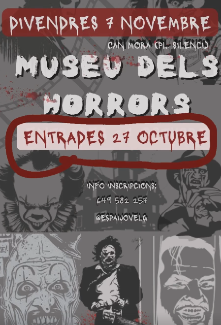 Cartell del Museu dels horrors