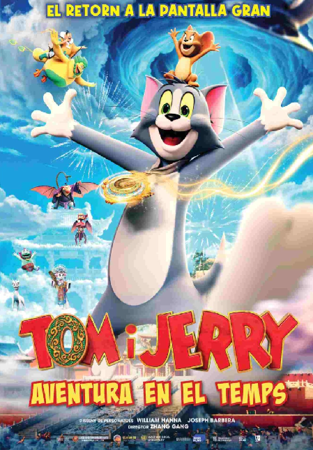 Affiche de « Tom et Jerry, Aventures à travers le temps »
