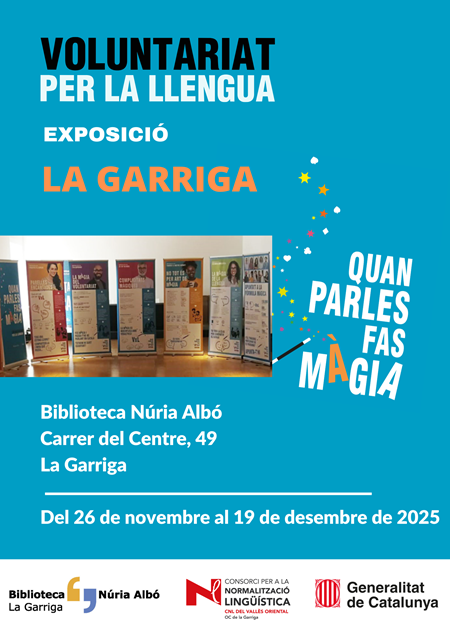 Cartel INAUGURACIÓN EXPOSICIÓN: 'Cuando hablas haces magia'