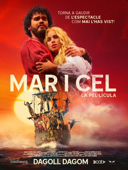 Cartel 'Mar y cielo'