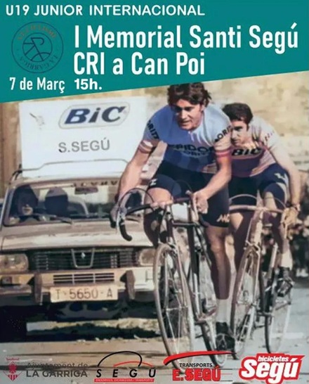Cartell cronoescalada Memorial Santi Segú