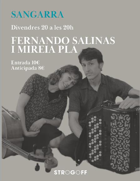 Sangarra poster SANGARRA with Fernando Salinas and Mireia Pla