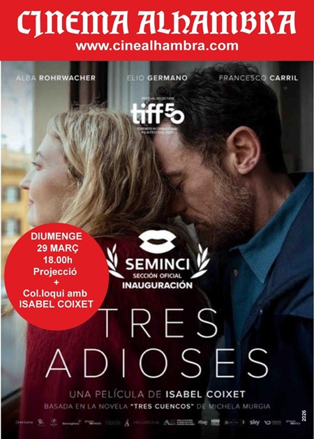 Poster 'Tres adioses'