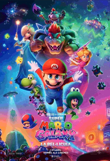 Poster 'Super Mario Galaxy: The Movie'