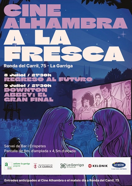 Cartell Cinema Alhambra a la fresca