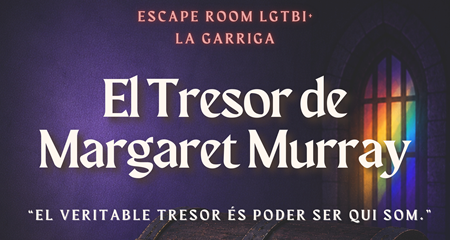 Cartell Escape Room 'El tresor de Margaret Murray'