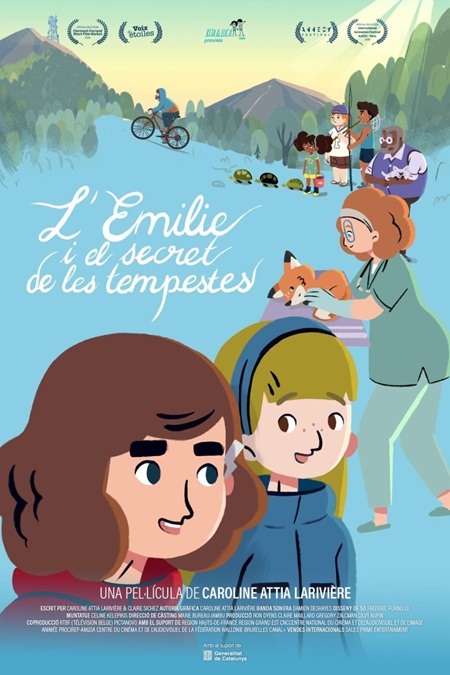 Cartell de la pel·lícula 'L'Emilie i el secret de les tempestes'