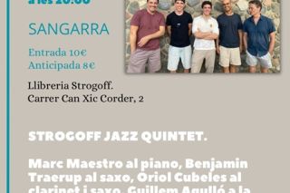 Sangarra a Strogoff: jazz con STROGOFF JAZZ QUINTET