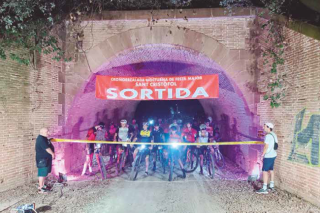 Escalade nocturne à Sant Cristòfol
