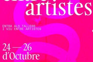 Poster for the Art Festival 'Among Artists' 2025