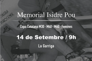 CYCLING RACE: Isidre Pou Memorial
