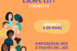 Cartell joc de pistes feminista