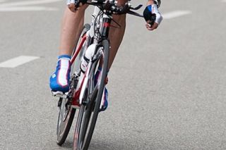 Partial image of a bicycle