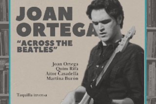 Cartel Sangarra con Joan Ortega
