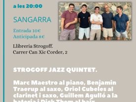 Sangarra a Strogoff: jazz amb  STROGOFF JAZZ QUINTET