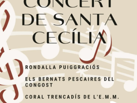Affiche du concert de Santa Cecilia 2025