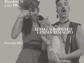 Cartell Sangarra Patas arriba