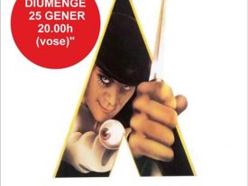 Cartell 'La naranja mecánica'