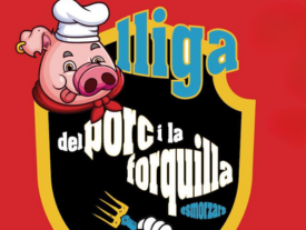 Cartell de la Semifinal de Barcelona de l'esmorzar de forquilla