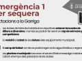 Ban la Garriga emergència per sequera