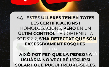 Avís retirada d'ulleres