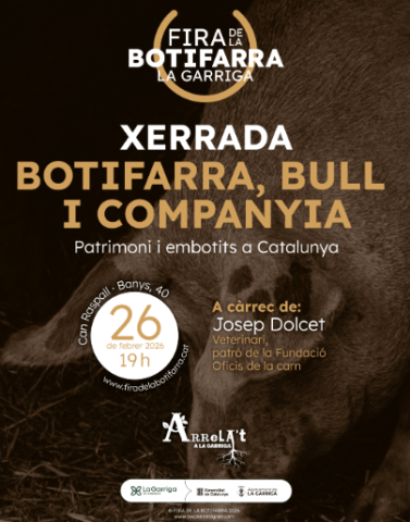 Cartell de la xerrada de Josep Dolcet