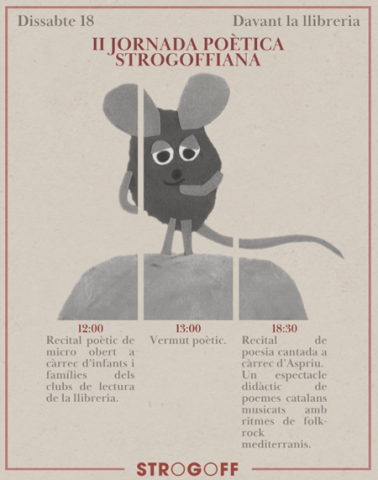 Cartell II Jornada poètica Strogoffiana