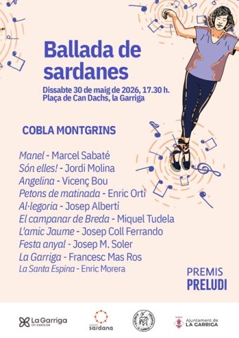 Ballada de Sardanes prèvia a la celebració dels Premis Preludi