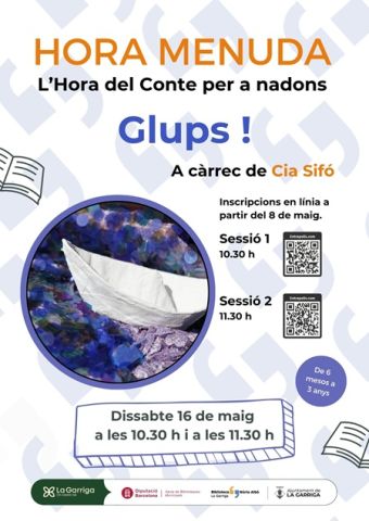 Cartell Hora menuda - Maig 2026