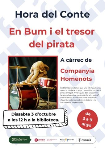 Cartell Hora del conte octubre 2026