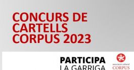 Concurs de cartells de Corpus 2023