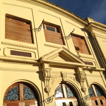 Façana del Teatre de la Garriga - El Patronat